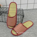 Red girl style slipper new style straw slippers